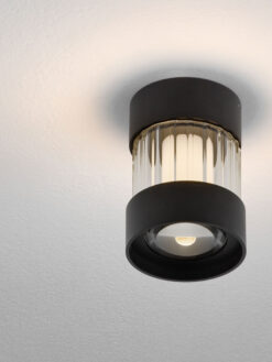 Плафониера Nova Luce GLOVIA 9088202 черен детайл 5