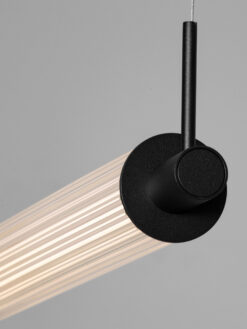 Полилей Nova Luce GLOVIA 9088204 черен детайл 4