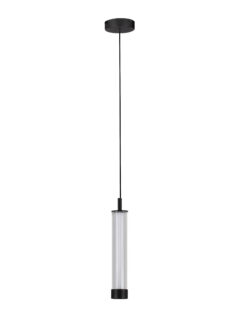 Пендел Nova Luce GLOVIA 9088206 черен в интериор