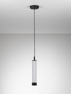 Пендел Nova Luce GLOVIA 9088206 черен детайл 2