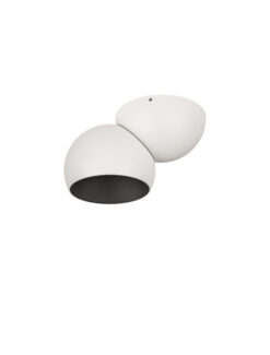 Плафониера Nova Luce LUSA 9088221 бял в интериор