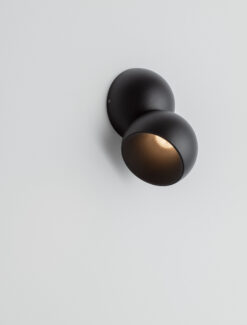 Плафониера Nova Luce LUSA 9088222 черен детайл 7