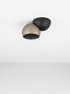 Плафониера Nova Luce LUSA 9088223 черен детайл 2