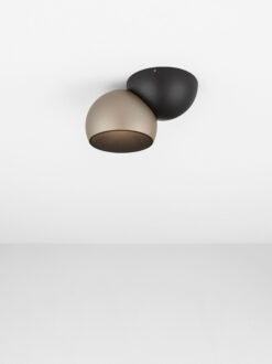 Плафониера Nova Luce LUSA 9088223 черен детайл 3