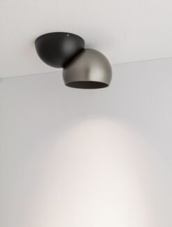 Плафониера Nova Luce LUSA 9088224 черен детайл 5