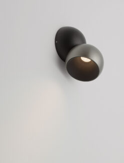 Плафониера Nova Luce LUSA 9088224 черен детайл 7