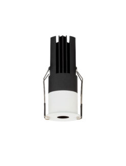 Луна за вграждане Nova Luce MINI ONE GLARE FREE 9090032 черен в интериор
