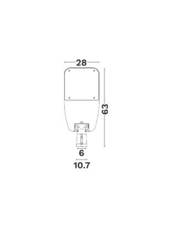 Улично тяло Nova Luce TANO 9090751 черен детайл 4