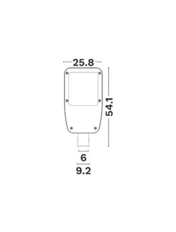 Улично тяло Nova Luce ZEVA 9090754 черен детайл 2