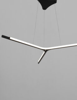 Полилей Nova Luce ODERICK 9100145 черен