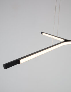 Полилей Nova Luce ODERICK 9100145 черен детайл 3