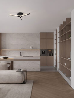 Плафониера Nova Luce NUE 9100146 черен