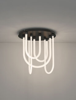 Плафониера Nova Luce TOPAZ 9100152 черен детайл 3