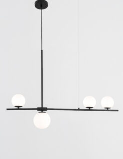 Полилей Nova Luce IMPERO 9100441 черен детайл 3