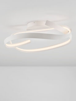 Плафониера Nova Luce OLIA 9104713 бял детайл 5