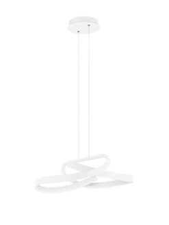 Полилей Nova Luce OLIA 9104715 бял в интериор