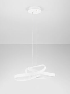 Полилей Nova Luce OLIA 9104715 бял детайл 2