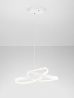 Полилей Nova Luce OLIA 9104715 бял детайл 3
