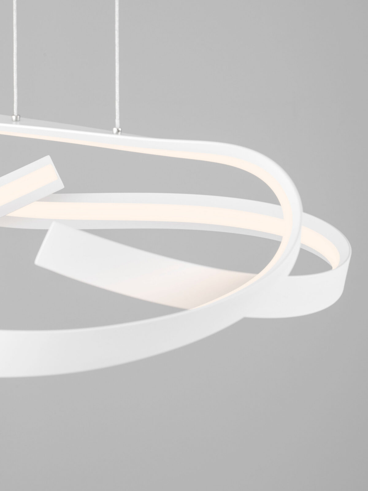 Полилей Nova Luce OLIA 9104715 бял детайл 6