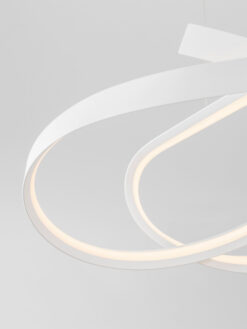 Полилей Nova Luce OLIA 9104715 бял детайл 7