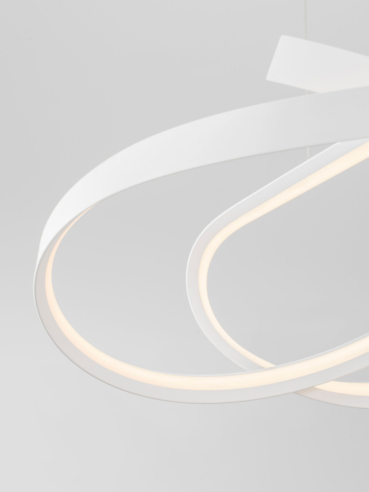 Полилей Nova Luce OLIA 9104715 бял детайл 7