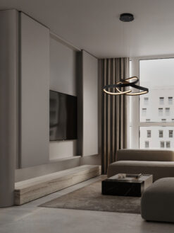 Полилей Nova Luce OLIA 9104716 черен