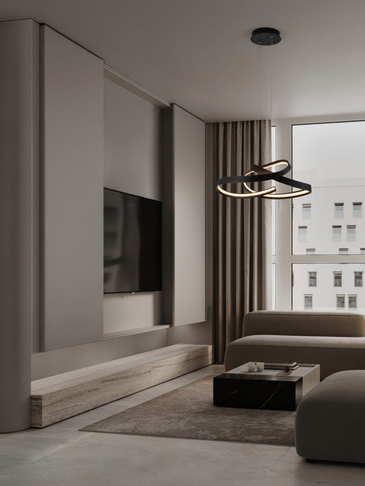 Полилей Nova Luce OLIA 9104716 черен