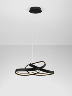 Полилей Nova Luce OLIA 9104716 черен детайл 3