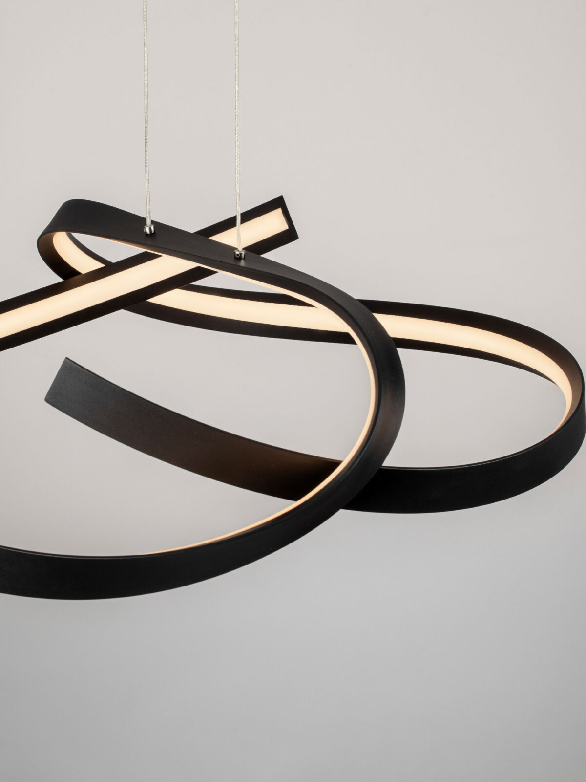 Полилей Nova Luce OLIA 9104716 черен детайл 4