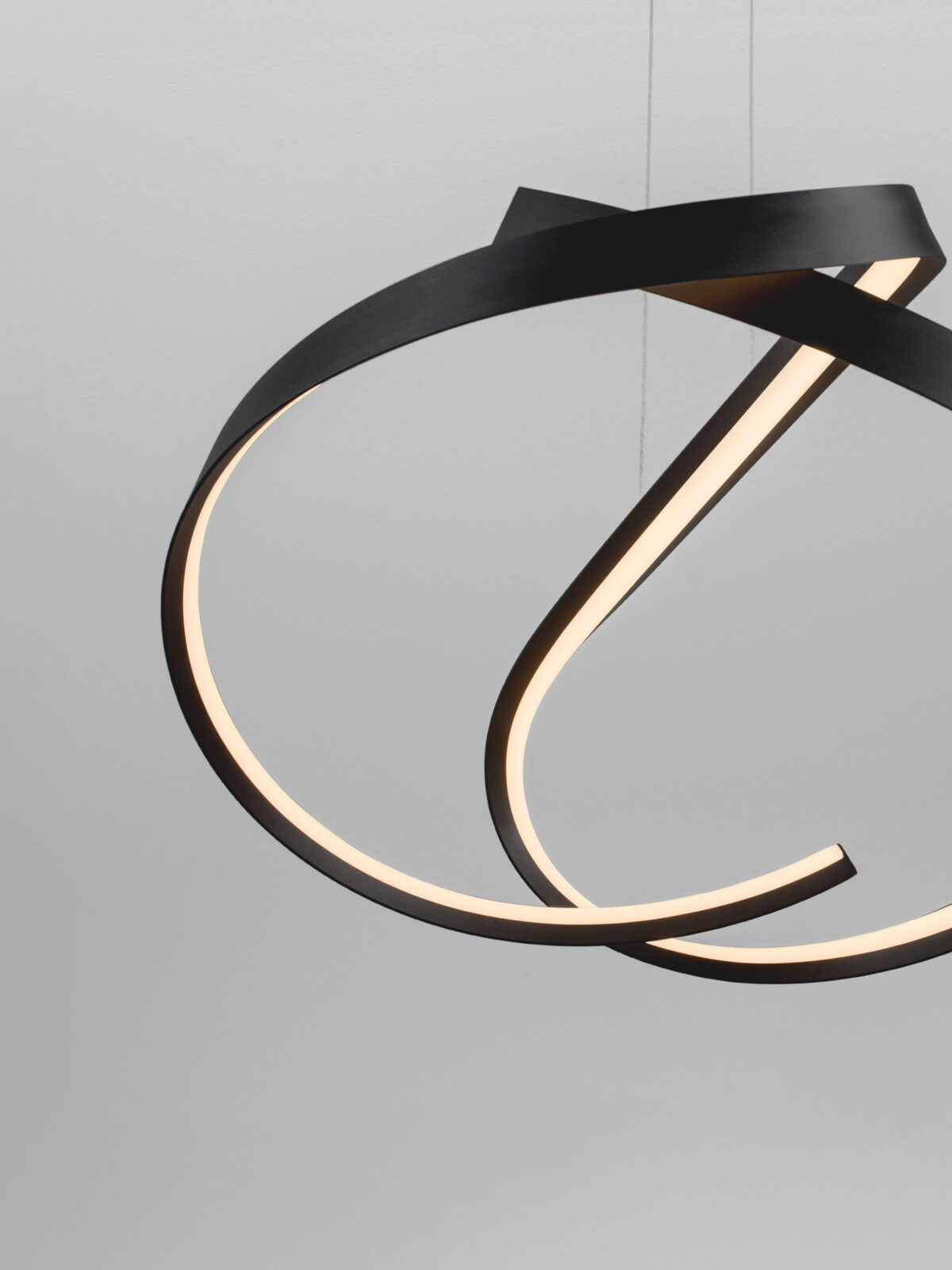 Полилей Nova Luce OLIA 9104716 черен детайл 5