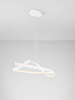 Полилей Nova Luce OLIA 9104717 бял детайл 4