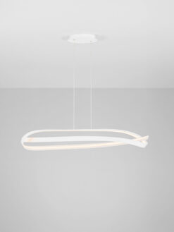 Полилей Nova Luce OLIA 9104717 бял детайл 6