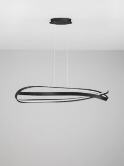 Полилей Nova Luce OLIA 9104718 черен детайл 5