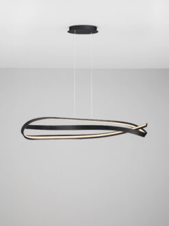 Полилей Nova Luce OLIA 9104718 черен детайл 6