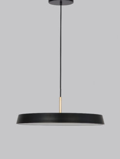 Полилей Nova Luce VETRO 910622 черен детайл 2