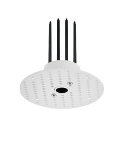 Луна за вграждане Nova Luce GLADE 9110121 бял детайл 2