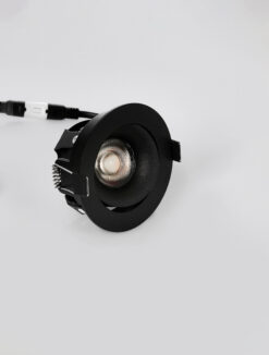 Луна за вграждане Nova Luce LONZA 9110123 черен