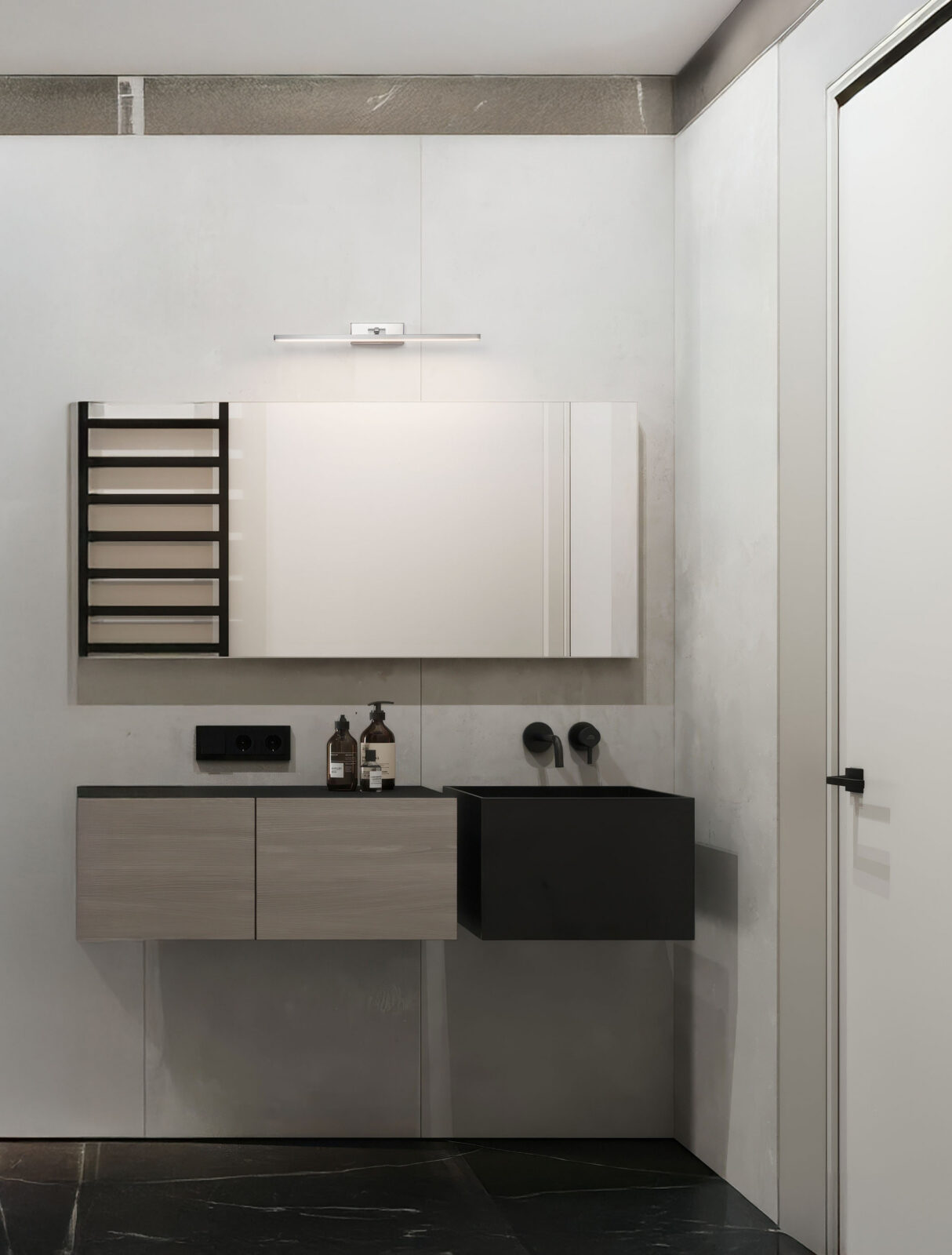 Аплик за баня Nova Luce MAREL 9117307 хром