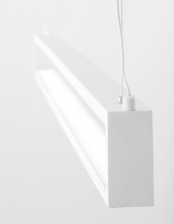 Плафониера Nova Luce LINE 9117338 бял детайл 4