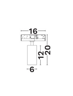 Магнитно тяло Nova Luce 4-WIRES TRACK 9123141 черен детайл 3