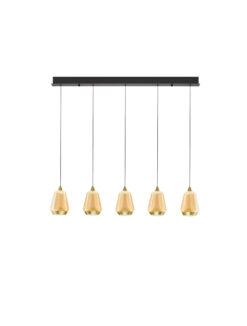 Полилей Nova Luce ALISH 9124100 черен в интериор