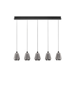 Полилей Nova Luce ALISH 9124101 черен в интериор