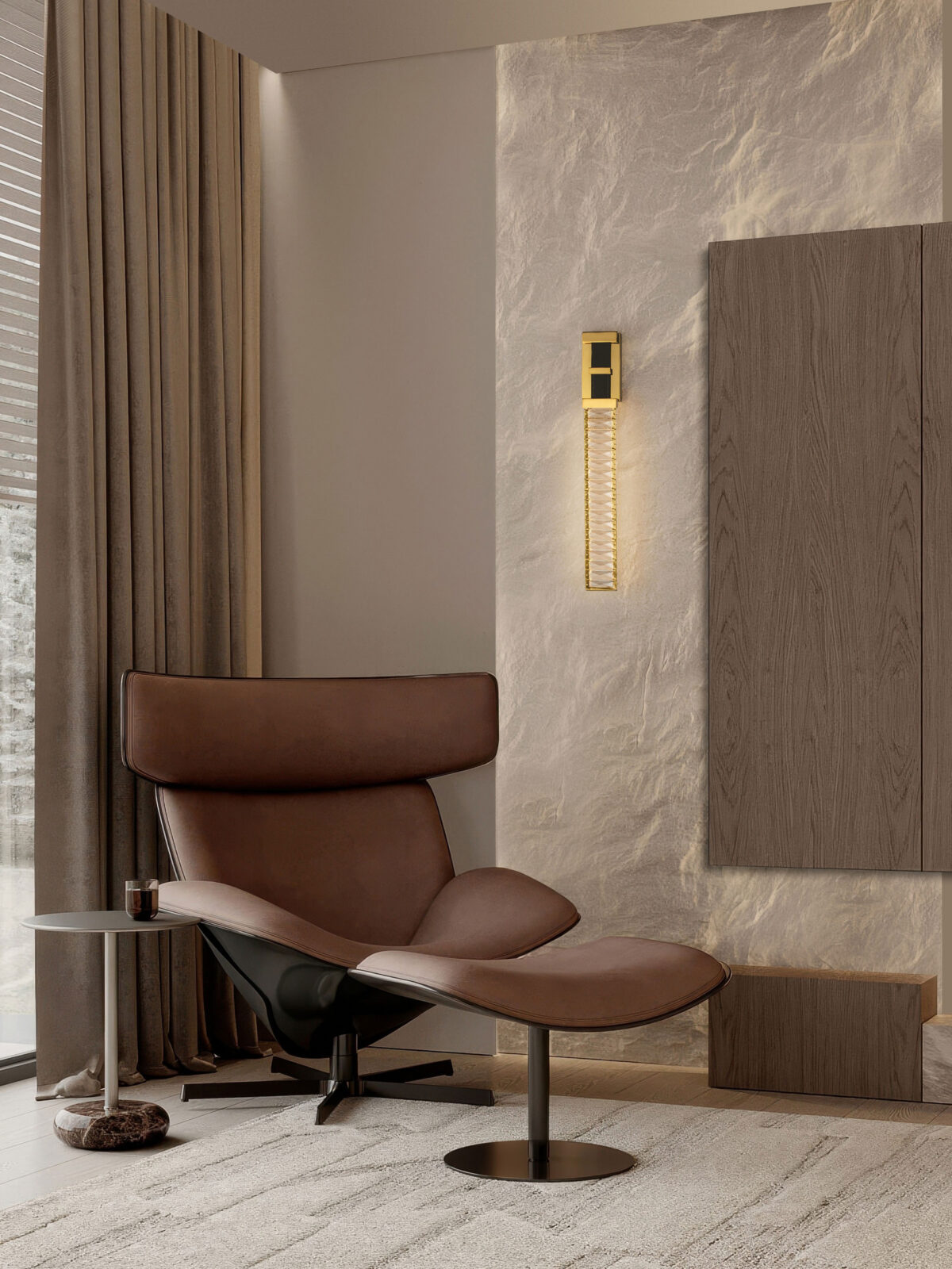 Аплик Nova Luce LAZURA 9124109 черен