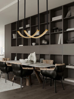 Полилей Nova Luce LAZURA 9124110 черен