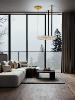 Полилей Nova Luce LAZURA 9124111 черен
