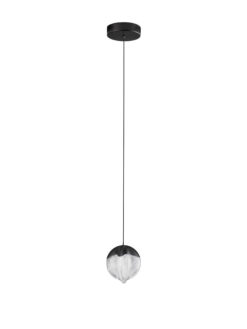 Пендел Nova Luce ALICIA 9124112 черен в интериор