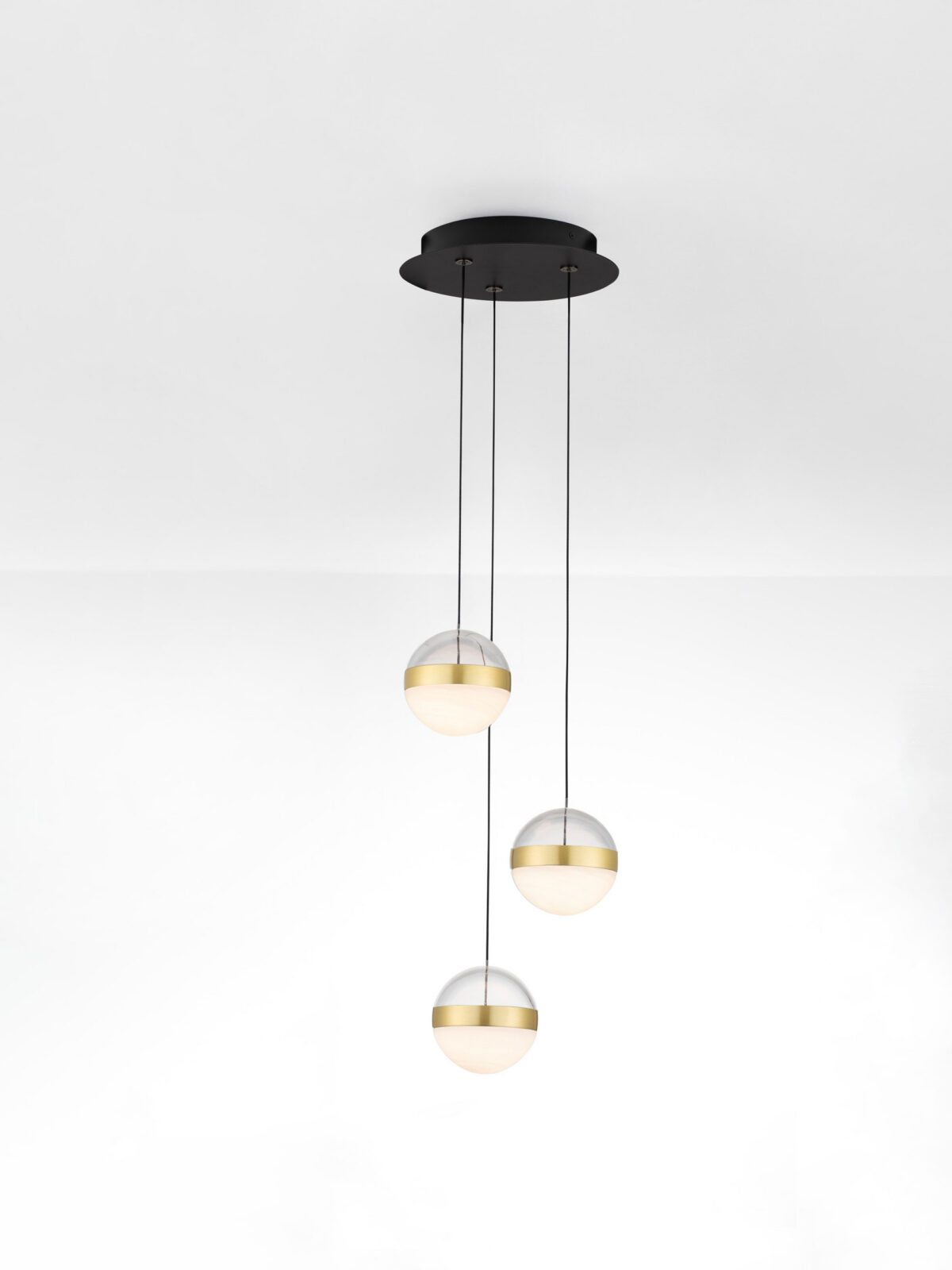 Полилей Nova Luce ALAZ 9124118 черен детайл 3