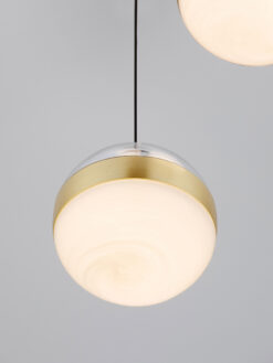 Полилей Nova Luce ALAZ 9124118 черен детайл 4