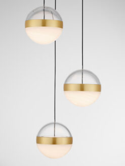 Полилей Nova Luce ALAZ 9124118 черен детайл 5