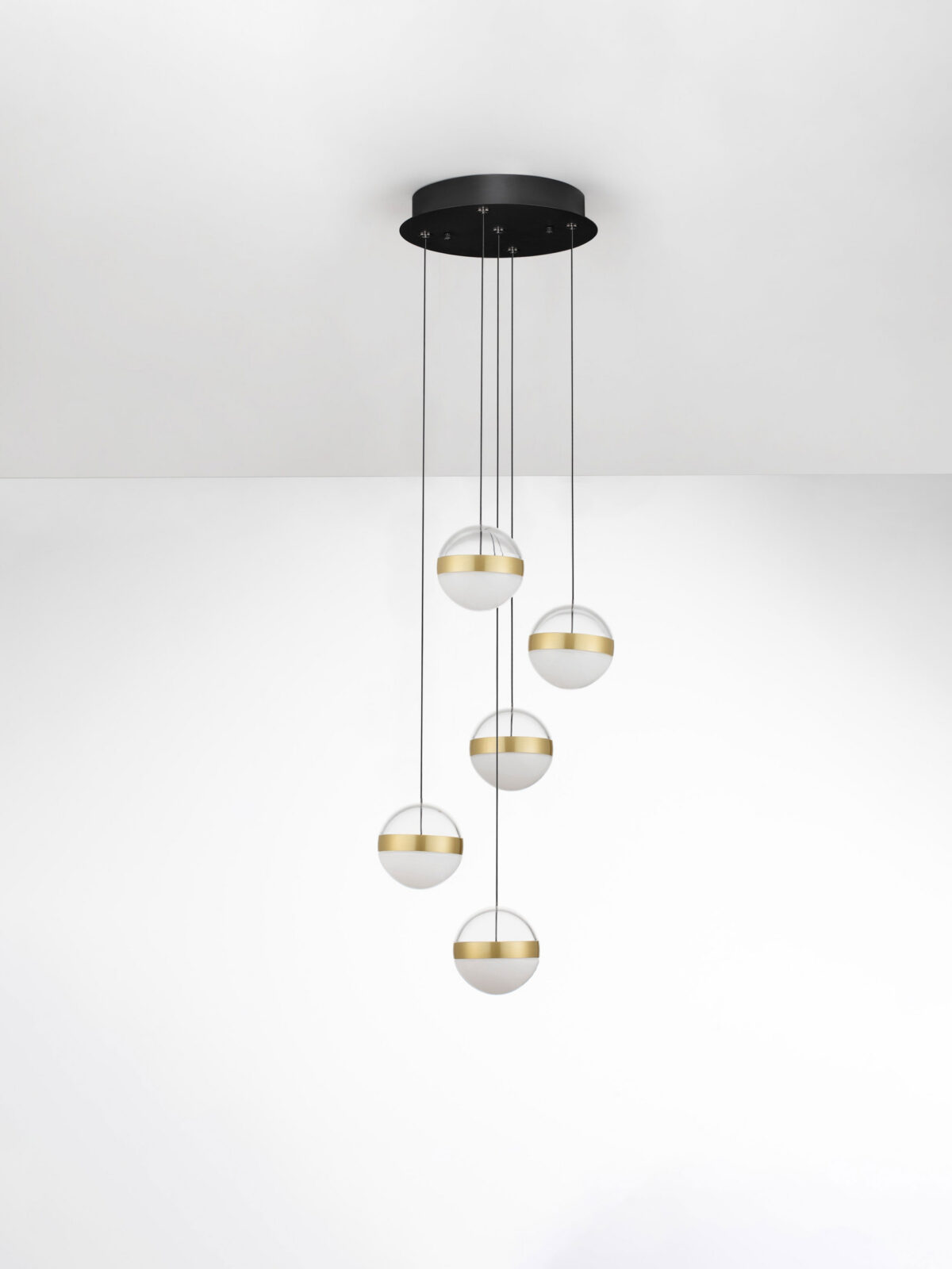 Полилей Nova Luce ALAZ 9124119 черен детайл 2